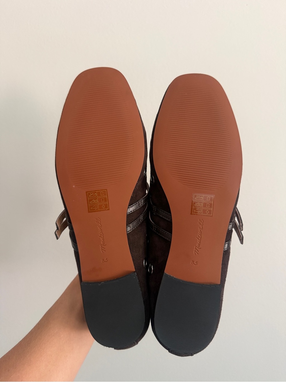 NWT Madewell’ The Greta’ Double-Strap Ballet Flat - Picture 7 of 10